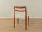 Anna Dining Chairs by Johannes Andersen for Uldum Møbelfabrik, 1960s, Set of 6, Image 4
