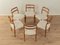 Anna Dining Chairs by Johannes Andersen for Uldum Møbelfabrik, 1960s, Set of 6 1
