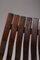 Wooden Lounge Chairs by Hans Brattrud, 1957, Set of 6, Image 13
