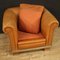 Vintage Italian Armchair in Leather, 1970s 7