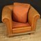 Vintage Italian Armchair in Leather, 1970s, Image 7