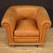 Fauteuil Vintage en Cuir, Italie, 1970s 12