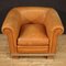 Vintage Italian Armchair in Leather, 1970s, Image 12