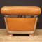 Fauteuil Vintage en Cuir, Italie, 1970s 10