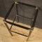 Italian Side Table in Metal and Glass, 1980s, Image 9