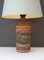 Mid-Century Scandinavian Modern Pottery Table Lamp by Anagrius, Sweden, 1960s 3