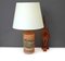 Mid-Century Scandinavian Modern Pottery Table Lamp by Anagrius, Sweden, 1960s 1