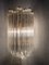 Hollywood Regency Wall Lamp with Glass Rods in the style of Venini, 1970s 7