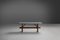 Rustic Wooden Bench with Blue Top, France, 1930s, Image 2