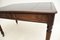 Vintage Leather Top Writing Table / Desk, 1930s, Image 7