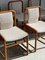 Dining Chairs in Wood and Creamy White Bouclè Fabric, 1960s, Set of 6, Image 8