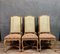 Louis XV High Back Cerused Wood Chairs, 1900s, Set of 6 7