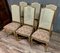 Louis XV High Back Cerused Wood Chairs, 1900s, Set of 6, Image 6