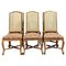 Louis XV High Back Cerused Wood Chairs, 1900s, Set of 6 1