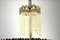 Lámpara de araña italiana de cuentas de vidrio, años 60, Imagen 2