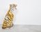 Großer handbemalter Tiger aus Keramik, Italien, 1970er 8