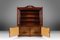 Empire Style Library Cabinet with Glass Doors, Belgium, 1950s 9