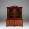 Empire Style Library Cabinet with Glass Doors, Belgium, 1950s 1