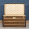 Antique 20th Century Courier Trunk in Monogram Canvas from Louis Vuitton, France, 1910s, Image 29