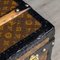 Antique 20th Century Courier Trunk in Monogram Canvas from Louis Vuitton, France, 1910s 12