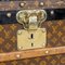 Antique 20th Century Courier Trunk in Monogram Canvas from Louis Vuitton, France, 1910s 19