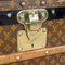 Antique 20th Century Courier Trunk in Monogram Canvas from Louis Vuitton, France, 1910s 17