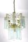 Orion Chandelier with Glass Hangings, Rods and Cut Glass Panels, 1960s 14