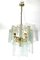 Orion Chandelier with Glass Hangings, Rods and Cut Glass Panels, 1960s 12