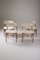 Wooden and Tulle Chairs, Set of 4, Image 3