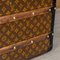 Antique 20th Century Courier Trunk in Monogram Canvas from Louis Vuitton, France, 1910s 6