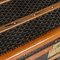 Baule da corriere antico in tela Chevron del XX secolo di Goyard, Francia, inizio XX secolo, Immagine 21