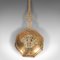 Antiker englischer Kastanienwärmer aus Messing, 1800er 8