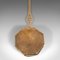 Antiker englischer Kastanienwärmer aus Messing, 1800er 9
