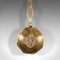 Antiker englischer Kastanienwärmer aus Messing, 1800er 5