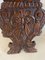 Antique Italian Victorian Carved Walnut Hall Chairs, 1860, Set of 2 5