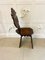 Antique Italian Victorian Carved Walnut Hall Chairs, 1860, Set of 2 4