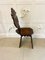 Antique Italian Victorian Carved Walnut Hall Chairs, 1860, Set of 2, Image 4