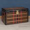 Antique 20th Century Courier Trunk in Monogram Canvas from Louis Vuitton, France, 1910s 32