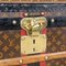 Antique 20th Century Courier Trunk in Monogram Canvas from Louis Vuitton, France, 1910s 12