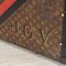 Baule da corriere antico in tela con monogramma del XX secolo di Louis Vuitton, Francia, anni '10, Immagine 2