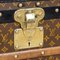 Antique 20th Century Courier Trunk in Monogram Canvas from Louis Vuitton, France, 1910s 15