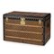 Antique 20th Century Courier Trunk in Monogram Canvas from Louis Vuitton, France, 1910s 1