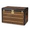 Antique 20th Century Courier Trunk in Monogram Canvas from Louis Vuitton, France, 1910s, Image 1