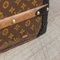 Antique 20th Century Courier Trunk in Monogram Canvas from Louis Vuitton, France, 1910s 5