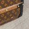 Antique 20th Century Courier Trunk in Monogram Canvas from Louis Vuitton, France, 1910s, Image 5