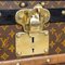 Antique 20th Century Courier Trunk in Monogram Canvas from Louis Vuitton, France, 1910s 14