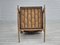 Danish Oak Rocking Chair with Footstool, 1960s, Set of 2 15