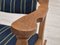 Rocking Chair en Chêne avec Repose-pieds, Danemark, 1960s, Set de 2 6