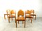 Pine Wood Dining Chairs by Rainer Daumiller for Hirtshals Savvaerk, 1980s, Set of 6 1