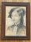 N'guyen Phan Long, Portraits, 1920s, Dessins au crayon sur papier, Encadré, Set de 2 1